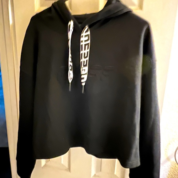 Women’s Cropped GUESS Hoodie - Picture 1 of 4